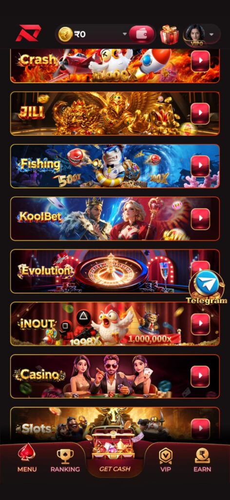 rajluck games